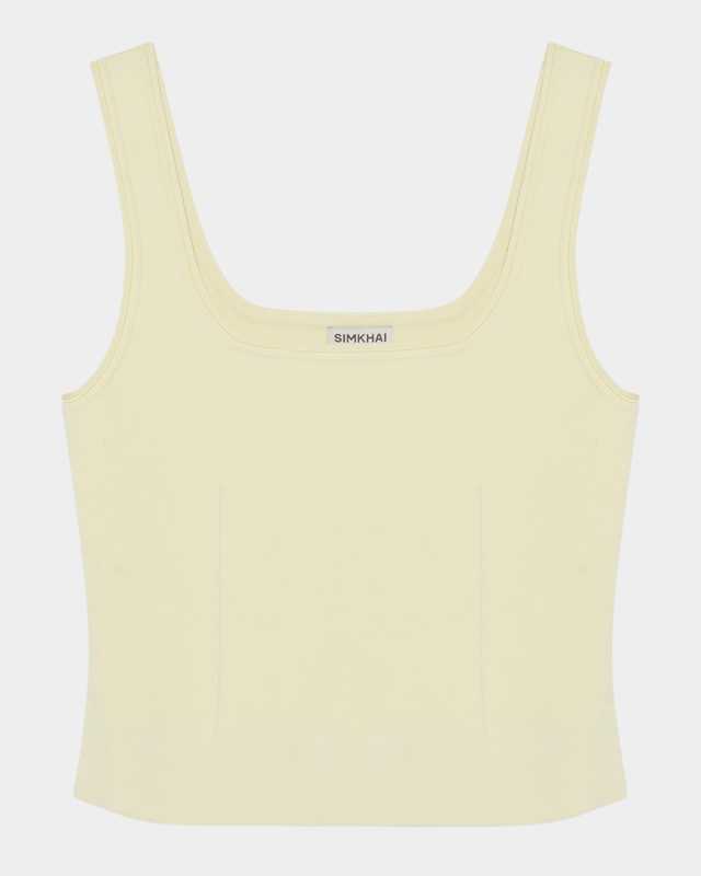 Ramaina Compact Knit Tank Top